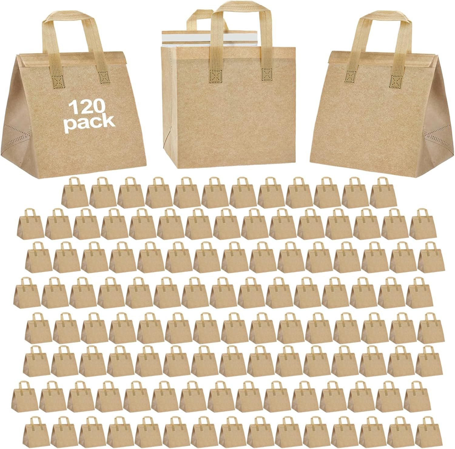 120 Pcs Sacs isothermes en gros avec Logo Personnalisé pour restaurant, livraison de nourriture chaude et froide, sac rafraîchissant pour BBQ, café, thé au lait, pique-nique et dons, Fournisseur spécialisé. 120 Pcs Sacs isothermes en gros avec Logo Personnalisé pour restaurant, livraison de nourriture chaude et froide, sac rafraîchissant pour BBQ, café, thé au lait, pique-nique et dons, Fournisseur spécialisé.