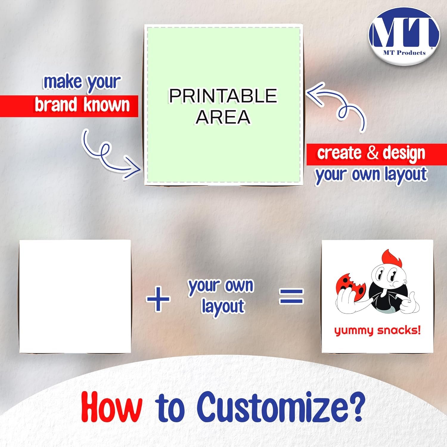 Boîtes à pâtisserie personnalisées en gros - Boîtes blanches personnalisables pour gâteaux, cookies et tartes 9