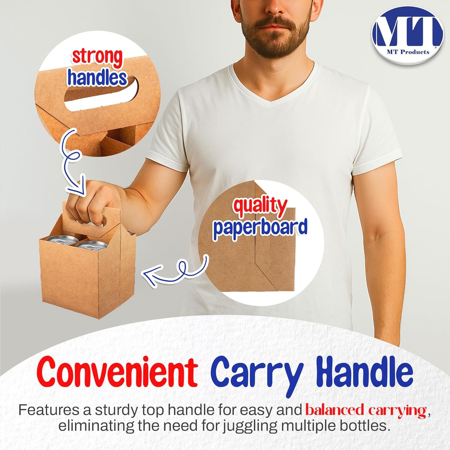 Grossiste porte-bouteilles jetable 12 oz pour transport - Personnalisation de logo disponible (Pack de 10) - Fabricant reconnu