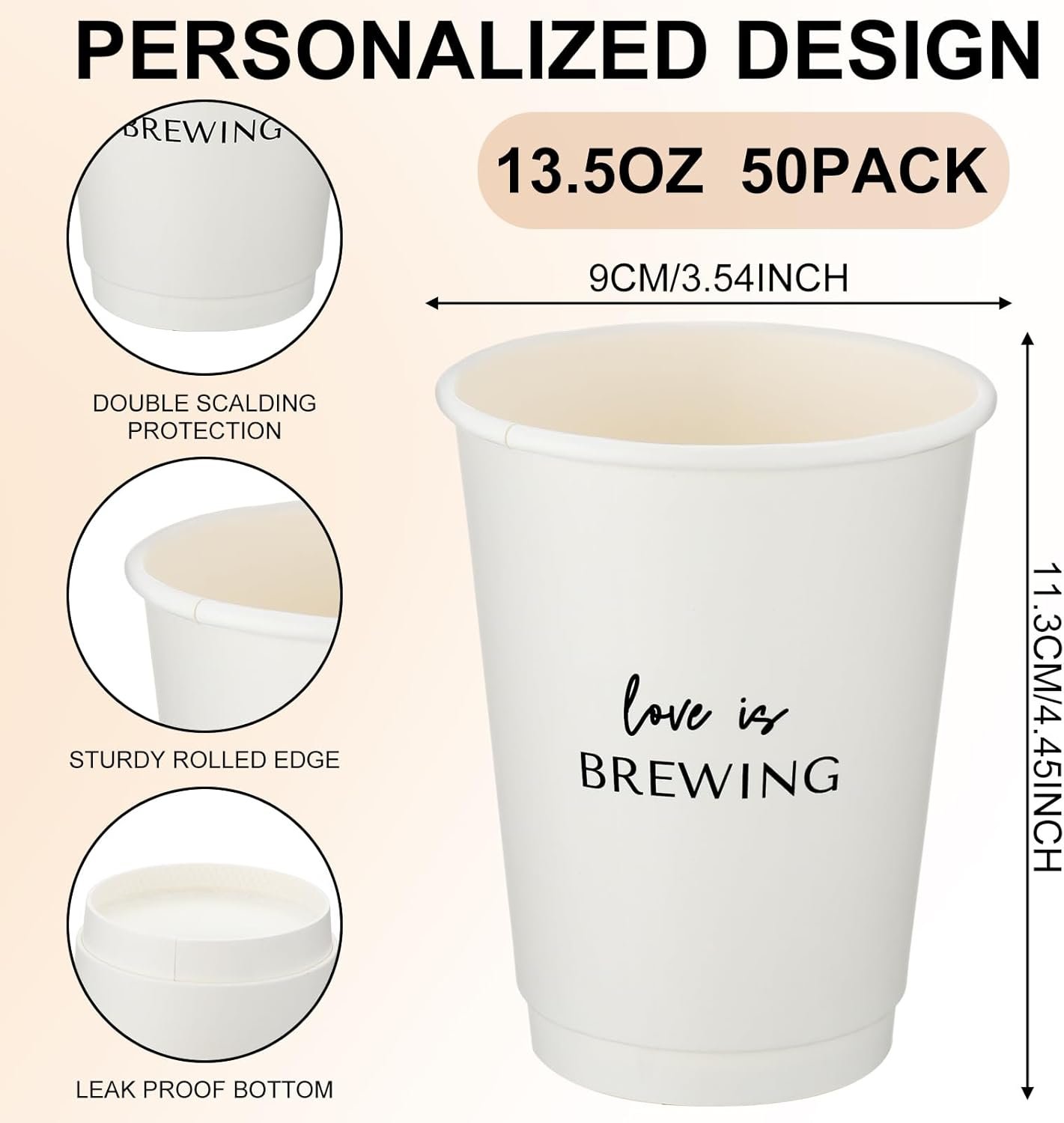 Cups en Vrac de 50 Pièces pour Mariage avec Logo Personnalisé, Gobelet en Papier à Usage Unique avec Couverture et Paille pour Décoration de Réception, Fournisseur de Fête de Mariage et Enterrement de Vie de Jeune Fille. Cups en Vrac de 50 Pièces pour Mariage avec Logo Personnalisé, Gobelet en Papier à Usage Unique avec Couverture et Paille pour Décoration de Réception, Fournisseur de Fête de Mariage et Enterrement de Vie de Jeune Fille.