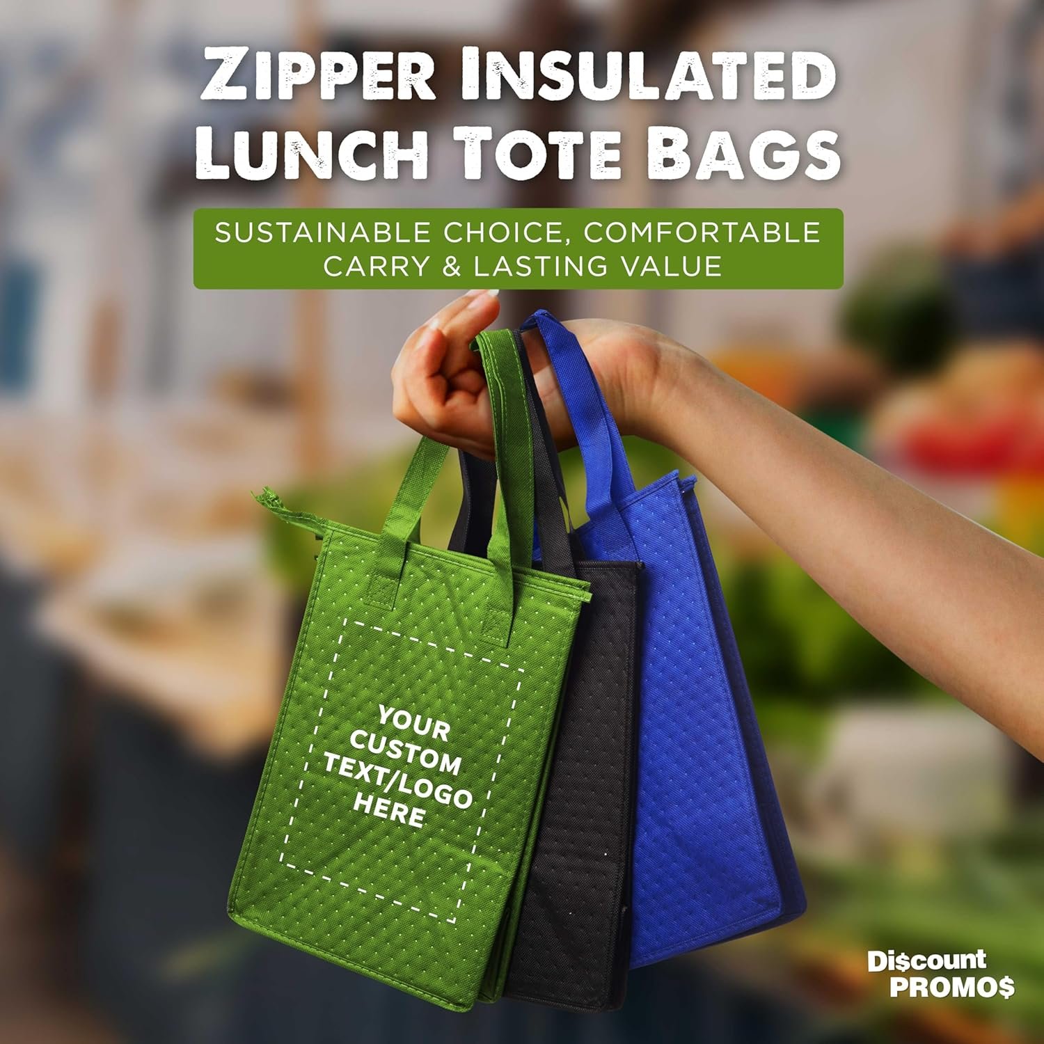 Grossiste Sac à déjeuner isotherme personnalisé avec logo, ensemble de 10/50/100, parfait pour les événements extérieurs, travail et voyages - Fabricant en vrac, couleur vert lime Grossiste Sac à déjeuner isotherme personnalisé avec logo, ensemble de 10/50/100, parfait pour les événements extérieurs, travail et voyages - Fabricant en vrac, couleur vert lime