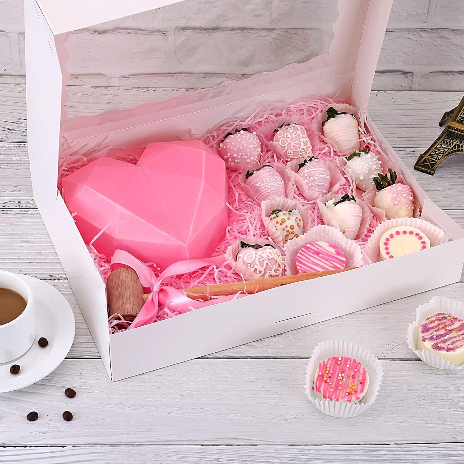 Boîtes à pâtisserie en vrac de 20 unités 14