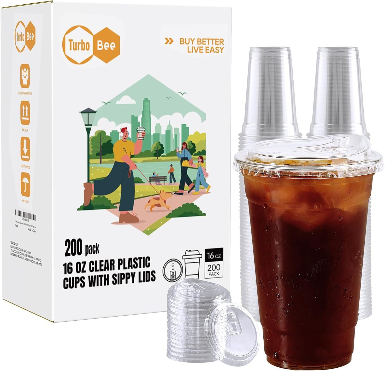 Grossiste de gobelets en plastique transparents 16 oz avec couvercles anti-paille, usinés pour boissons froides telles que café glacé et smoothies, OEM en vrac pour un service pratique.
