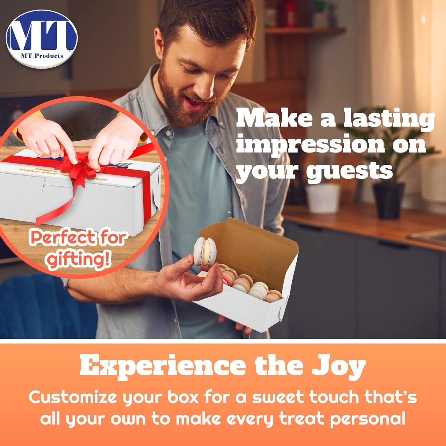 Grossiste en Boîtes à Pâtisserie Personnalisées - Boîtes à Cupcakes Blanches de 8