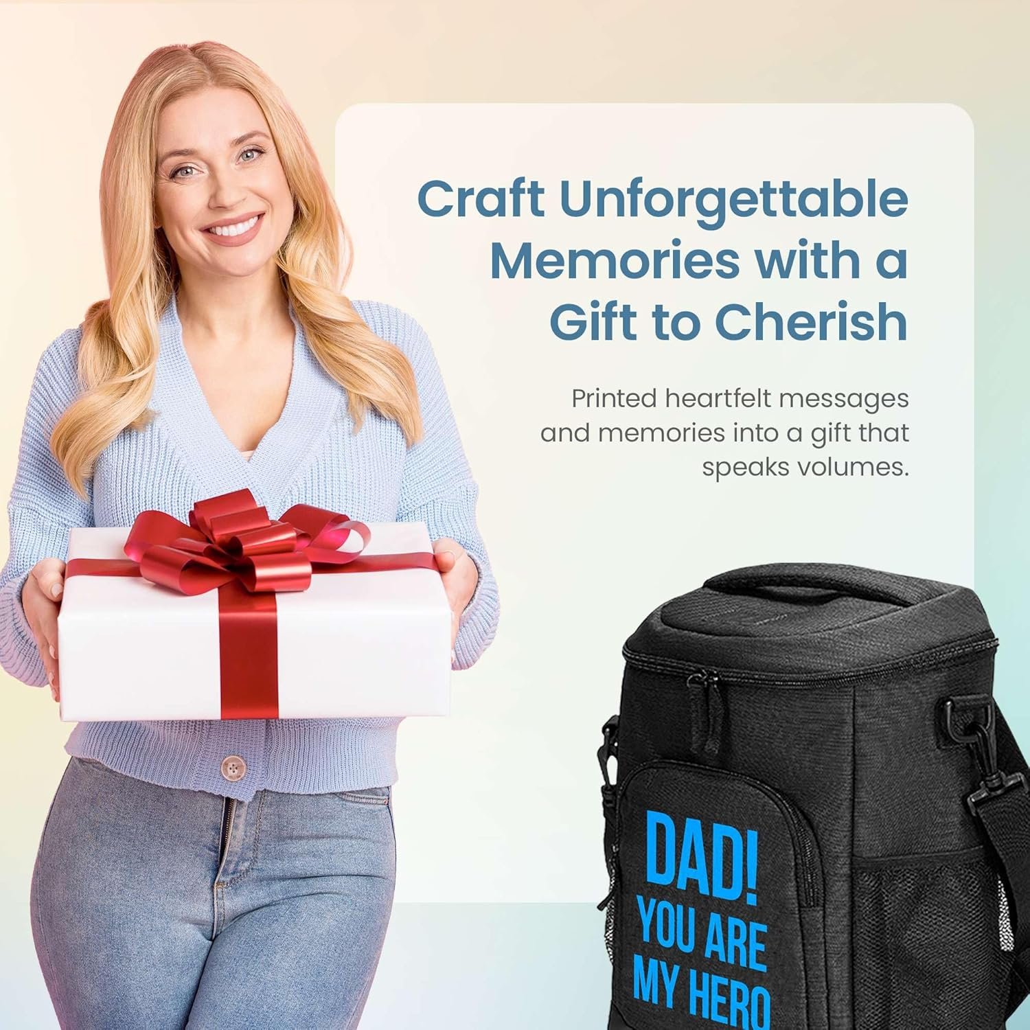 Grossiste Sac de Glacière Personnalisé - Sac Isotherme Personnalisable pour Événements d'Entreprise ou Cadeaux - Fabricant de Sac Isotherme Étanche, Capacité de 24 Canettes de Bière - 15x10x7 - Marque Blanche 123