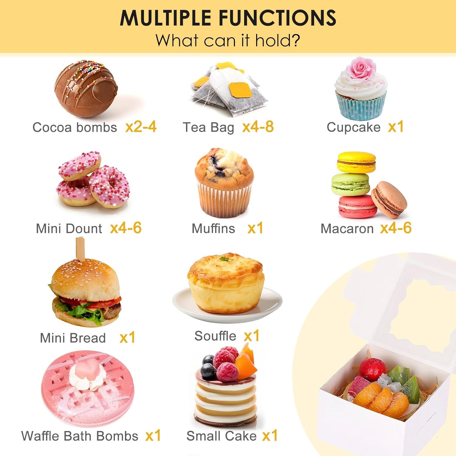 Grossiste boîtes à biscuits blanches avec fenêtre 4x4x2,5 pouces, à utiliser pour petits cookies, friandises, desserts et fraises enrobées de chocolat, avec logo personnalisé et 5 autocollants, fabricant de solutions d'emballage en gros Grossiste boîtes à biscuits blanches avec fenêtre 4x4x2,5 pouces, à utiliser pour petits cookies, friandises, desserts et fraises enrobées de chocolat, avec logo personnalisé et 5 autocollants, fabricant de solutions d'emballage en gros