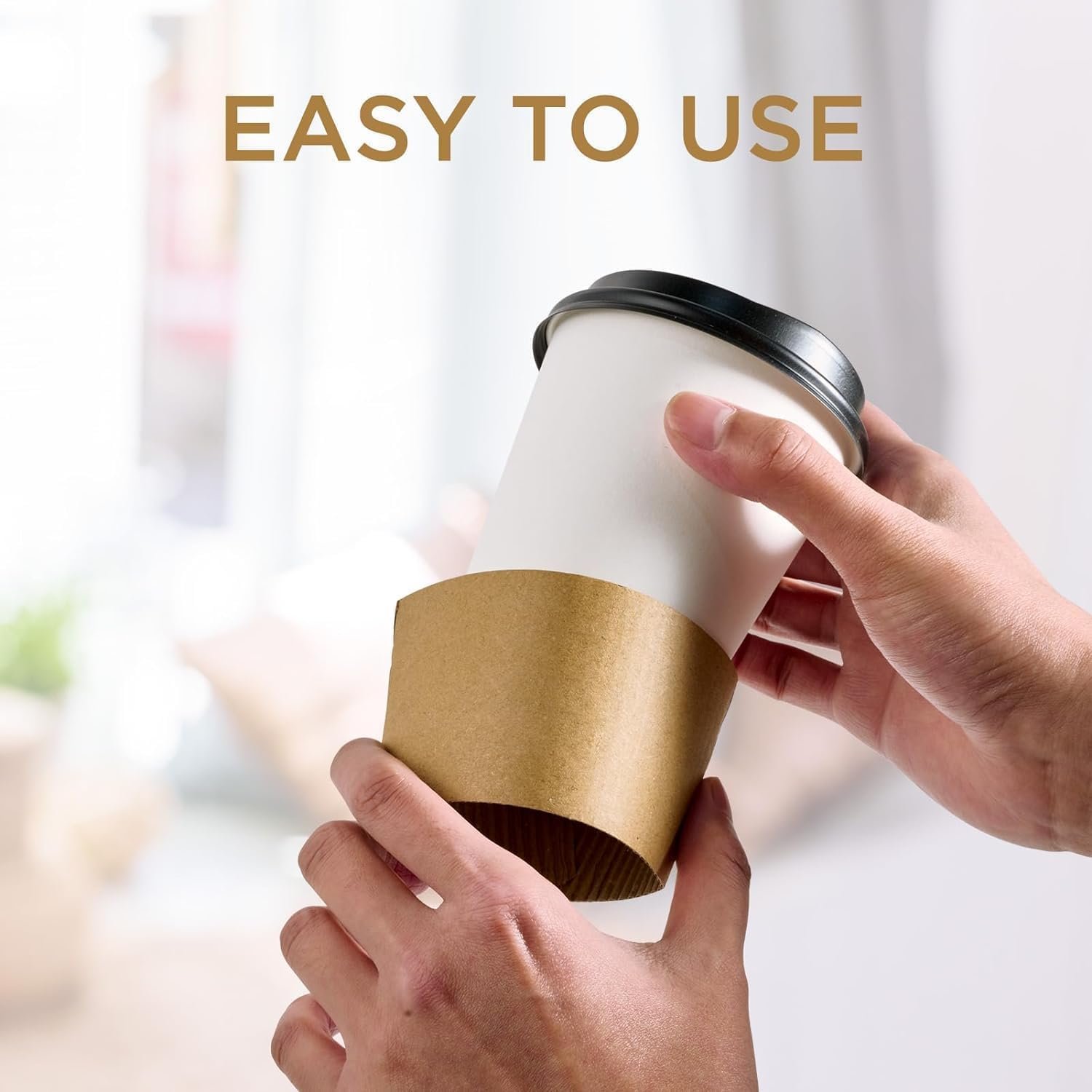 Grossiste en gobelets à café en papier jetables de 12 à 20 oz avec manchons kraft personnalisés et impression couleur pleine, 100 pcs, Fournisseur OEM. Grossiste en gobelets à café en papier jetables de 12 à 20 oz avec manchons kraft personnalisés et impression couleur pleine, 100 pcs, Fournisseur OEM.