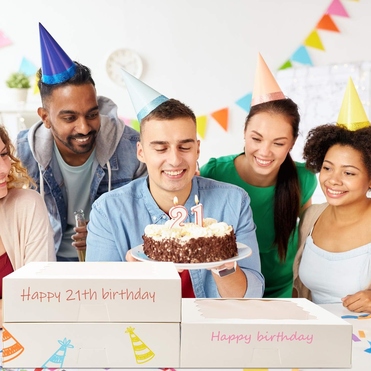 Grossiste boîte de pâtisserie auto-pop-up 24 pièces 10x10x2,5 pouces, parfait pour cookies, fraises enrobées de chocolat, tartes, beignets et muffins - Logo Personnalisé, Fournisseur de solutions en vrac. Grossiste boîte de pâtisserie auto-pop-up 24 pièces 10x10x2,5 pouces, parfait pour cookies, fraises enrobées de chocolat, tartes, beignets et muffins - Logo Personnalisé, Fournisseur de solutions en vrac.