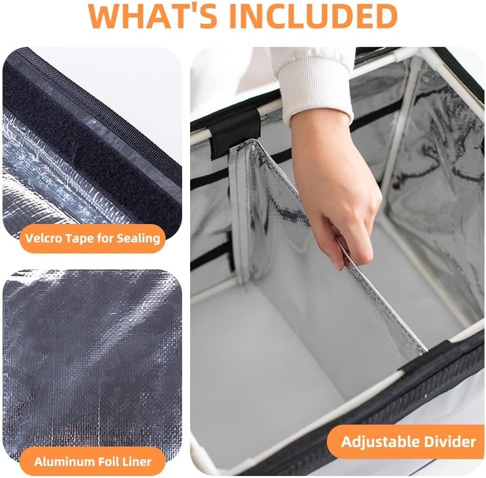 Grossiste Sacs Isolés pour Livraison Alimentaire XXXL - 20,5