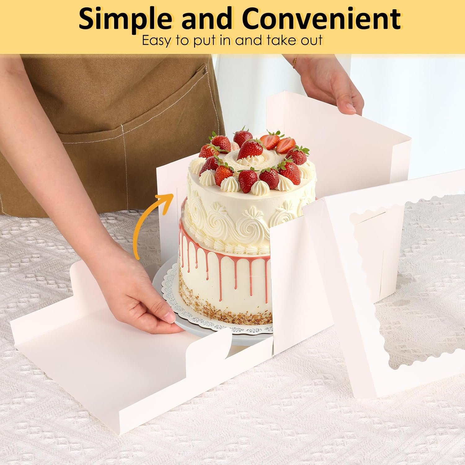 Grossiste Boîtes à Gâteaux 5 pièces 8 pouces, Conteneurs de Boulangerie avec Grande Fenêtre, Transporteur de Gâteau Blanc 8 pouces, Boîtes Jetables pour Halloween Anniversaire, Cupcake Cookie Tarte Pâtisserie (8x8x8 pouces) - Fabricant de Logo Personnalisé, Vente en Gros. Grossiste Boîtes à Gâteaux 5 pièces 8 pouces, Conteneurs de Boulangerie avec Grande Fenêtre, Transporteur de Gâteau Blanc 8 pouces, Boîtes Jetables pour Halloween Anniversaire, Cupcake Cookie Tarte Pâtisserie (8x8x8 pouces) - Fabricant de Logo Personnalisé, Vente en Gros.