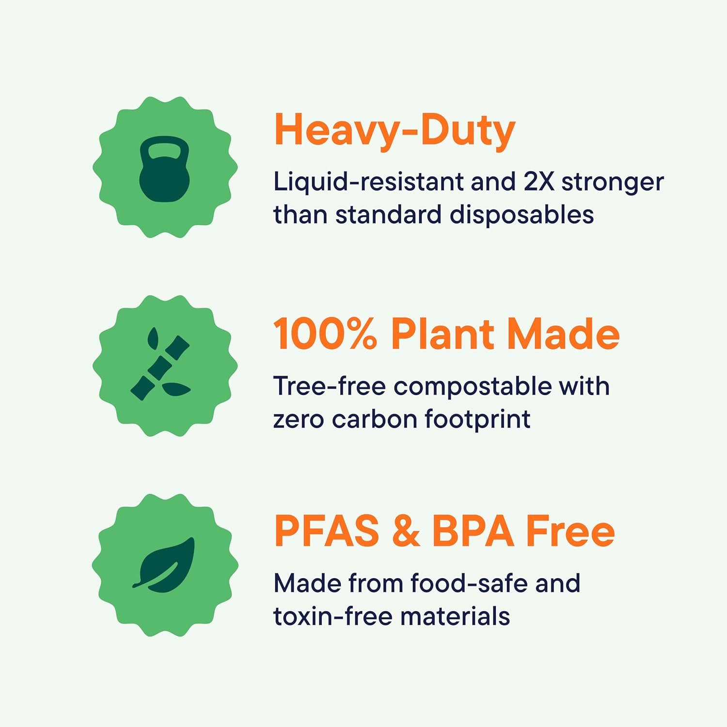 Grossiste conteneurs alimentaires écologiques 100% compostables [6x6