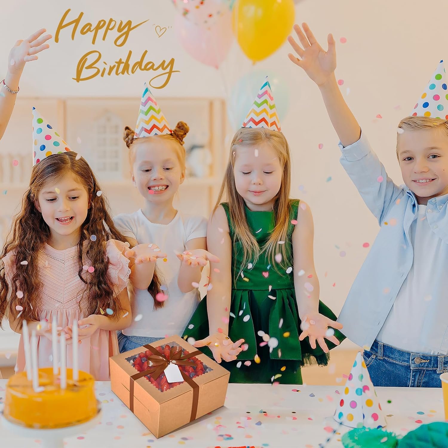 Grossiste 32Pcs Boîtes à Gâteau de 10 Pouces avec Plateaux à Gâteau, Boîtes de Pâtisserie 10x10x5 Pouces avec Fenêtre, OEM Fournisseur pour Anniversaire, Mariage en Vrac Grossiste 32Pcs Boîtes à Gâteau de 10 Pouces avec Plateaux à Gâteau, Boîtes de Pâtisserie 10x10x5 Pouces avec Fenêtre, OEM Fournisseur pour Anniversaire, Mariage en Vrac