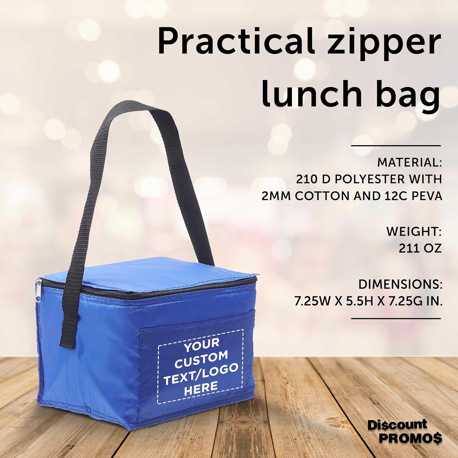 Grossiste Sac à Déjeuner Isolé Personnalisé - Ensemble de 10/50/100, Logo Personnalisé, Parfait pour Bureau, Pique-Nique, Plage, Fabricant - Contient 6 Canettes, Couleur Bleue Grossiste Sac à Déjeuner Isolé Personnalisé - Ensemble de 10/50/100, Logo Personnalisé, Parfait pour Bureau, Pique-Nique, Plage, Fabricant - Contient 6 Canettes, Couleur Bleue