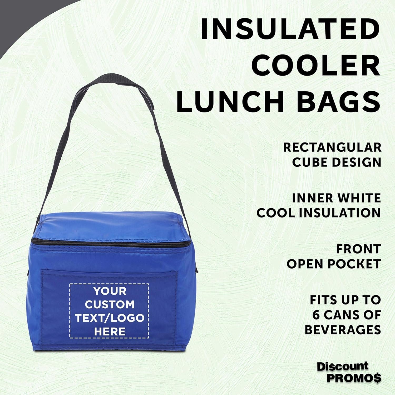 Grossiste Sac à Déjeuner Isolé Personnalisé - Ensemble de 10/50/100, Logo Personnalisé, Parfait pour Bureau, Pique-Nique, Plage, Fabricant - Contient 6 Canettes, Couleur Bleue Grossiste Sac à Déjeuner Isolé Personnalisé - Ensemble de 10/50/100, Logo Personnalisé, Parfait pour Bureau, Pique-Nique, Plage, Fabricant - Contient 6 Canettes, Couleur Bleue