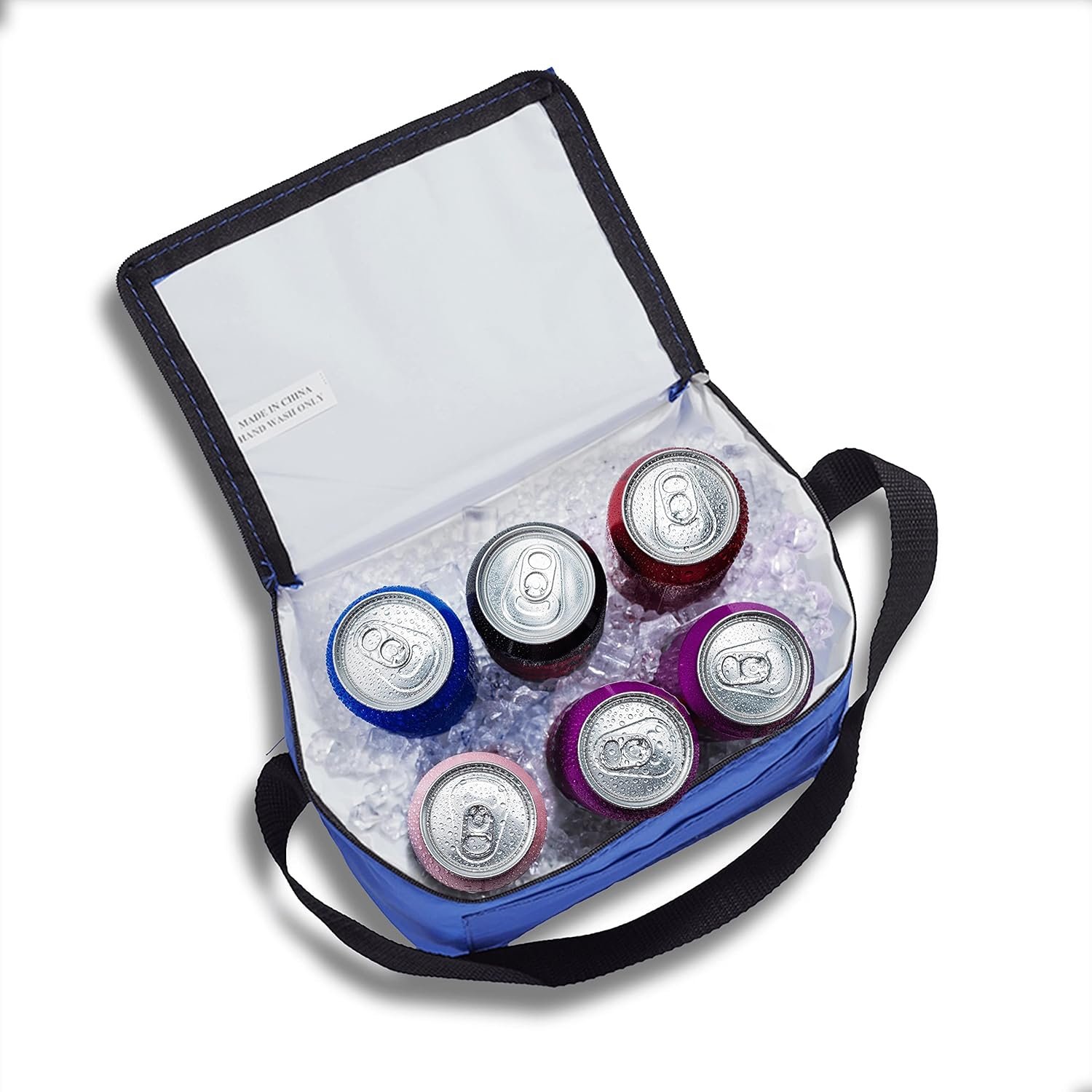 Grossiste Sac à Déjeuner Isolé Personnalisé - Ensemble de 10/50/100, Logo Personnalisé, Parfait pour Bureau, Pique-Nique, Plage, Fabricant - Contient 6 Canettes, Couleur Bleue Grossiste Sac à Déjeuner Isolé Personnalisé - Ensemble de 10/50/100, Logo Personnalisé, Parfait pour Bureau, Pique-Nique, Plage, Fabricant - Contient 6 Canettes, Couleur Bleue