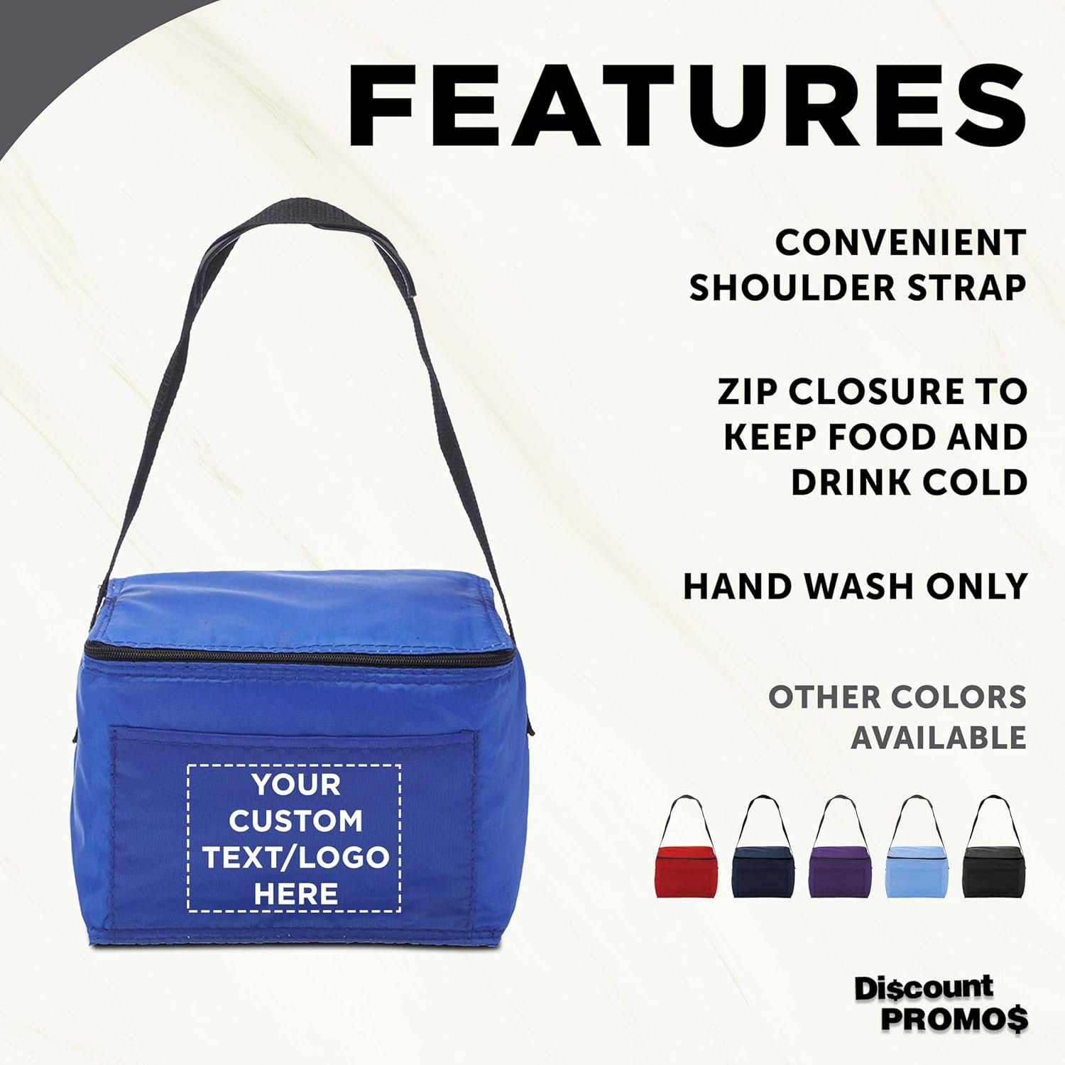 Grossiste Sac à Déjeuner Isolé Personnalisé - Ensemble de 10/50/100, Logo Personnalisé, Parfait pour Bureau, Pique-Nique, Plage, Fabricant - Contient 6 Canettes, Couleur Bleue Grossiste Sac à Déjeuner Isolé Personnalisé - Ensemble de 10/50/100, Logo Personnalisé, Parfait pour Bureau, Pique-Nique, Plage, Fabricant - Contient 6 Canettes, Couleur Bleue