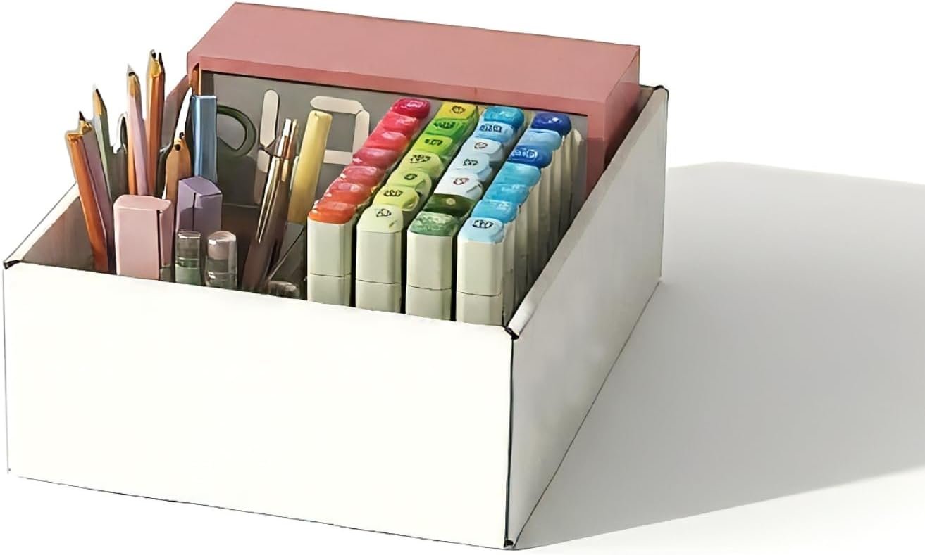Organisateurs de tiroir en carton blanc robustes 20 PCS 12x9x4, grossiste pour solutions de rangement minimalistes, logo personnalisé idéal pour cuisines, garde-manger, bureaux, salles de classe, vente en gros.