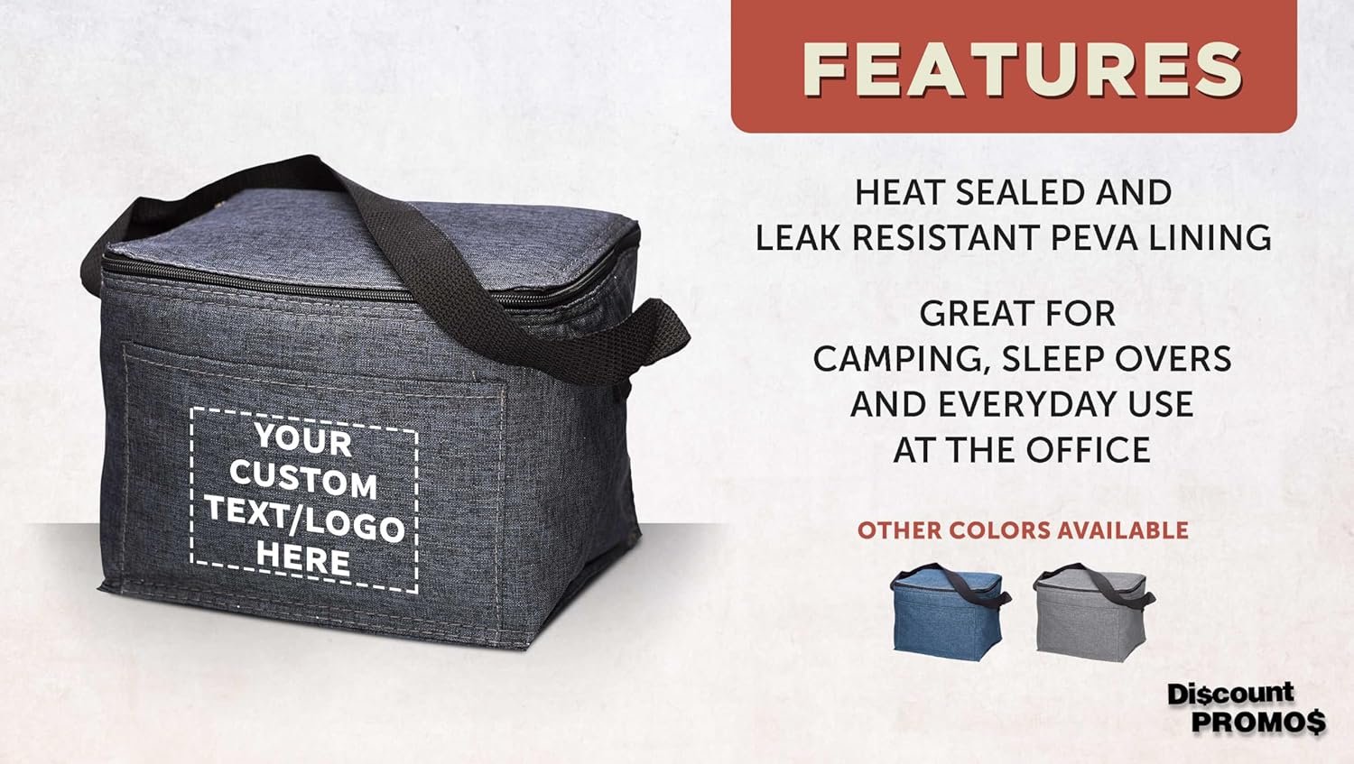 Grossiste Sac à déjeuner isotherme personnalisé, ensemble de 10/50/100 - Fabricant de sacs en vrac - Logo personnalisé parfait pour le travail, les voyages, événements en plein air - Noir Grossiste Sac à déjeuner isotherme personnalisé, ensemble de 10/50/100 - Fabricant de sacs en vrac - Logo personnalisé parfait pour le travail, les voyages, événements en plein air - Noir