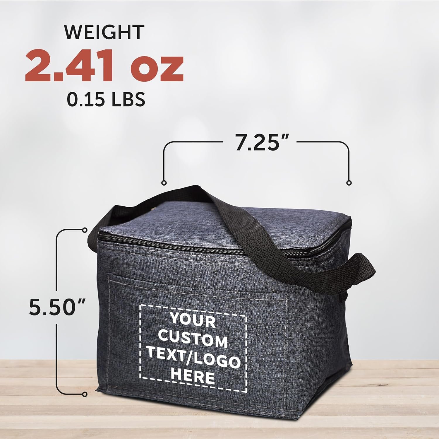 Grossiste Sac à déjeuner isotherme personnalisé, ensemble de 10/50/100 - Fabricant de sacs en vrac - Logo personnalisé parfait pour le travail, les voyages, événements en plein air - Noir Grossiste Sac à déjeuner isotherme personnalisé, ensemble de 10/50/100 - Fabricant de sacs en vrac - Logo personnalisé parfait pour le travail, les voyages, événements en plein air - Noir