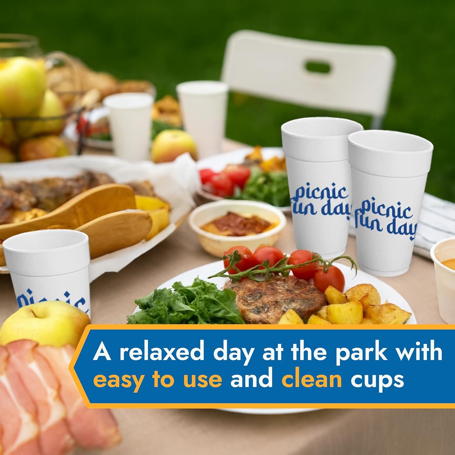 Grossiste en gobelets en mousse personnalisables de 20 oz – Gobelets jetables avec logo personnalisé ou texte sur mesure pour événements, mariages, et entreprises | Fabricant de gobelets en styromousse en vrac.