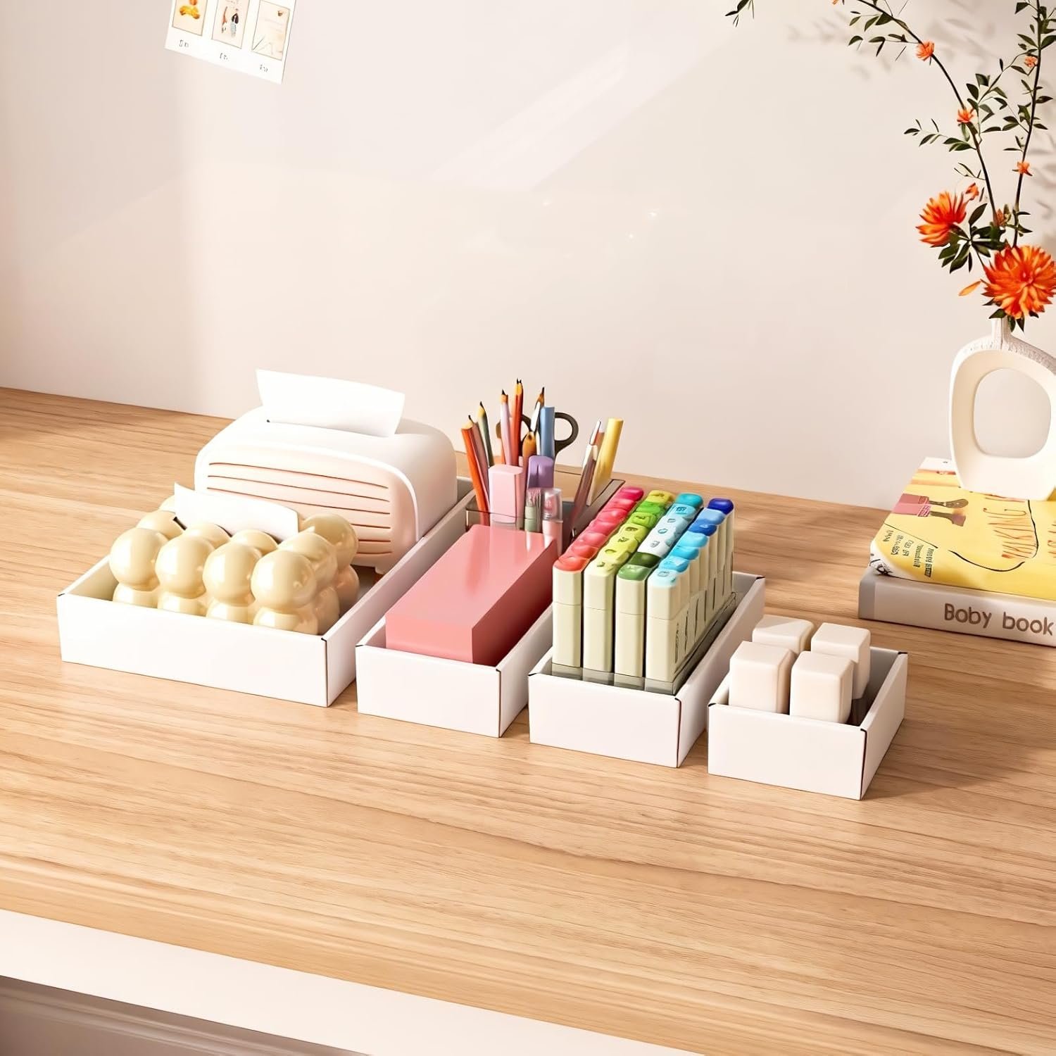 30 PCS Organisateurs de Tiroir en Carton Blanc Robuste, Grossiste en Bins de Rangement Minimalistes pour Bureau, Cuisine, Placard, Personnalisation de Logo DIY, Fabricant de Solutions de Rangement en Vrac. 30 PCS Organisateurs de Tiroir en Carton Blanc Robuste, Grossiste en Bins de Rangement Minimalistes pour Bureau, Cuisine, Placard, Personnalisation de Logo DIY, Fabricant de Solutions de Rangement en Vrac.