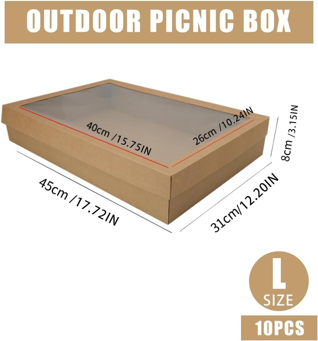 Grossiste en Vrac : Boîtes à pâtisserie en carton avec fenêtre, 17.7x12.2x3.15 pouces, contenants pour emporter les gâteaux, tartes, muffins et biscuits, Fabricant de boîtes avec logo personnalisé. Grossiste en Vrac : Boîtes à pâtisserie en carton avec fenêtre, 17.7x12.2x3.15 pouces, contenants pour emporter les gâteaux, tartes, muffins et biscuits, Fabricant de boîtes avec logo personnalisé.