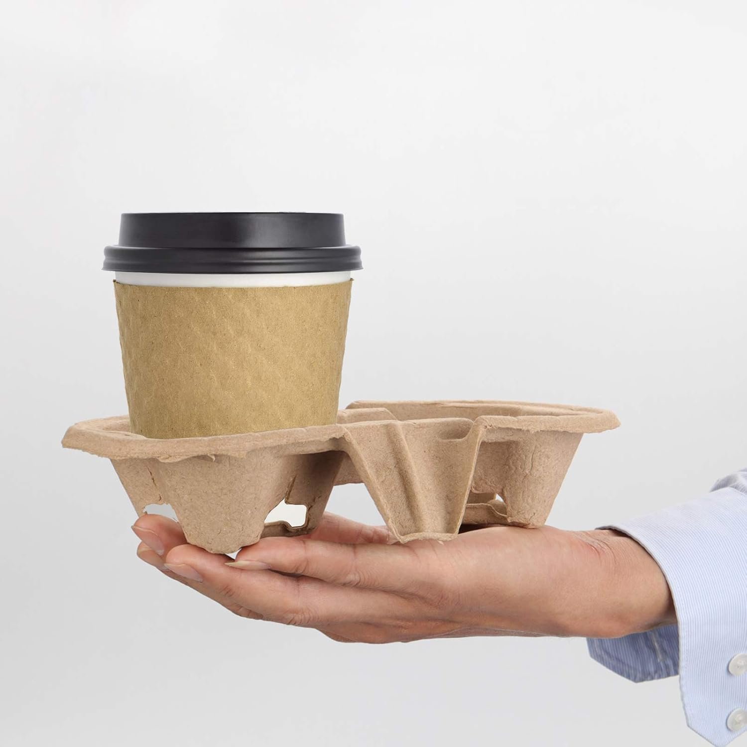 Grossiste 100 Pack de porte-gobelets en pulpe de fibre 2 tasses, support à café jetable pour boissons chaudes ou froides, idéal pour restaurants et bars à jus, marque blanche Fournisseur. Grossiste 100 Pack de porte-gobelets en pulpe de fibre 2 tasses, support à café jetable pour boissons chaudes ou froides, idéal pour restaurants et bars à jus, marque blanche Fournisseur.