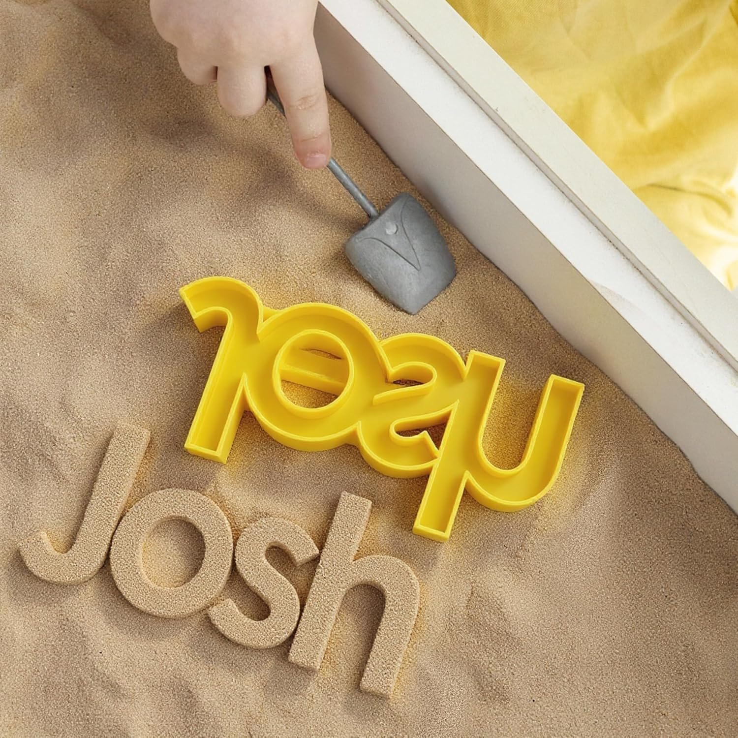 Usine de moulage de sable personnalisé, outils de moulage 3D imprimés multi-couleurs avec nom, 2-7 lettres, essentiels pour les fêtes d'été à la plage, cadeaux d'anniversaire pour la famille et les amis, vente en gros. Usine de moulage de sable personnalisé, outils de moulage 3D imprimés multi-couleurs avec nom, 2-7 lettres, essentiels pour les fêtes d'été à la plage, cadeaux d'anniversaire pour la famille et les amis, vente en gros.