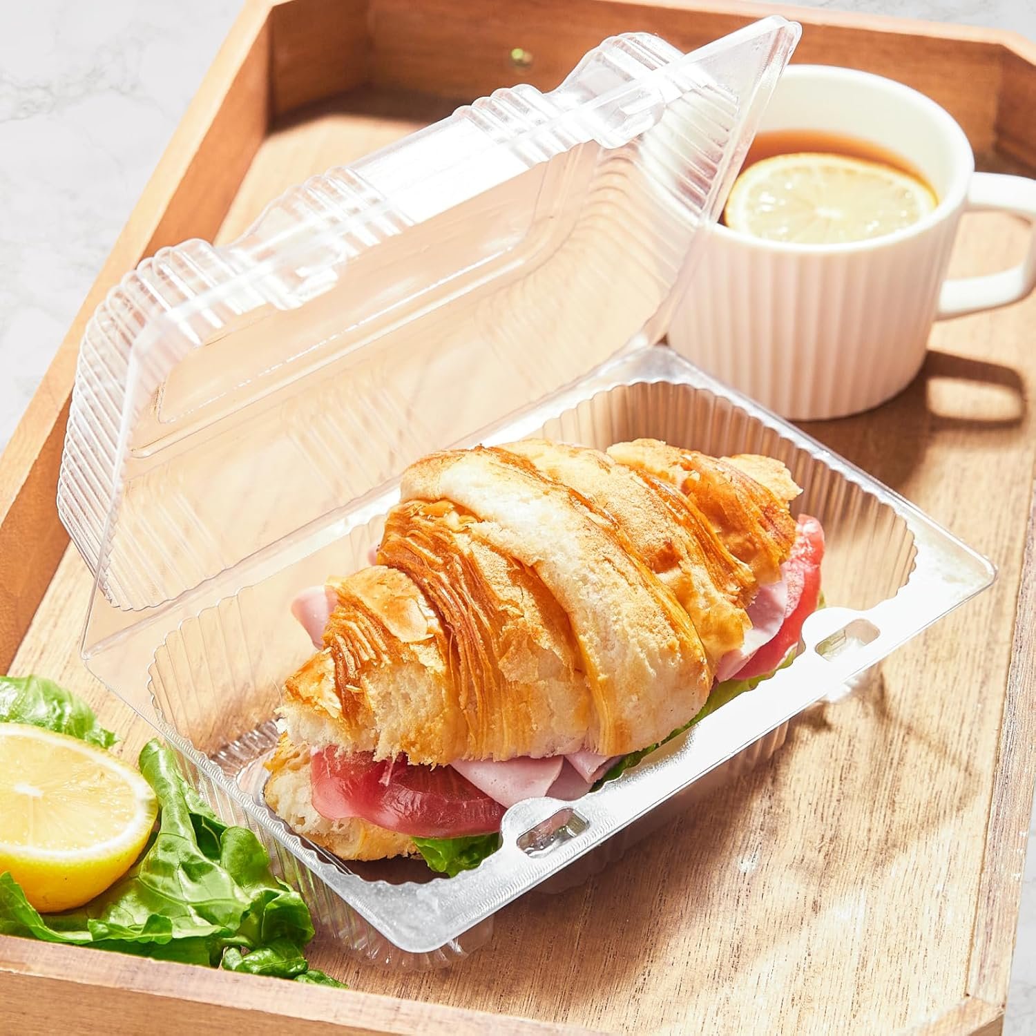 Grossiste conteneurs alimentaires en plastique transparent avec couvercles, 40 unités, conteneurs à emporter solides, fabricés pour desserts, morceaux de gâteau, sandwichs, salades et biscuits (7,2 × 4,7 × 3 pouces), OEM disponible. Grossiste conteneurs alimentaires en plastique transparent avec couvercles, 40 unités, conteneurs à emporter solides, fabricés pour desserts, morceaux de gâteau, sandwichs, salades et biscuits (7,2 × 4,7 × 3 pouces), OEM disponible.