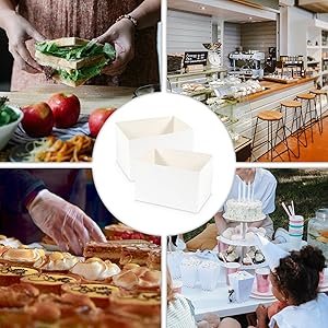 Boîtes de conditionnement pour sandwichs 200 pièces, fournisseur de contenants pour aliments à emporter, logo personnalisé pour plateaux à pain lors de réceptions et pique-niques, vente en gros