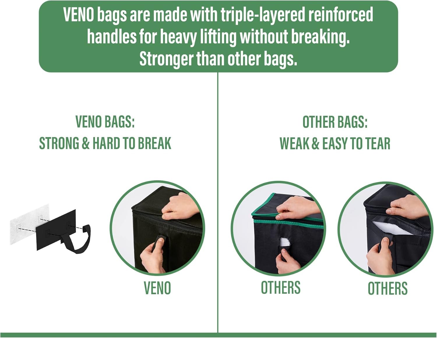 Grossiste Sacs Isolés 2 Pack - Réutilisables et Pliables pour Livraison de Nourriture, Fournisseur de Sacs avec Zipper, Solides, Tenus Debout - Idéal pour Épiceries, Logo Personnalisé, Noir, 2 Pack