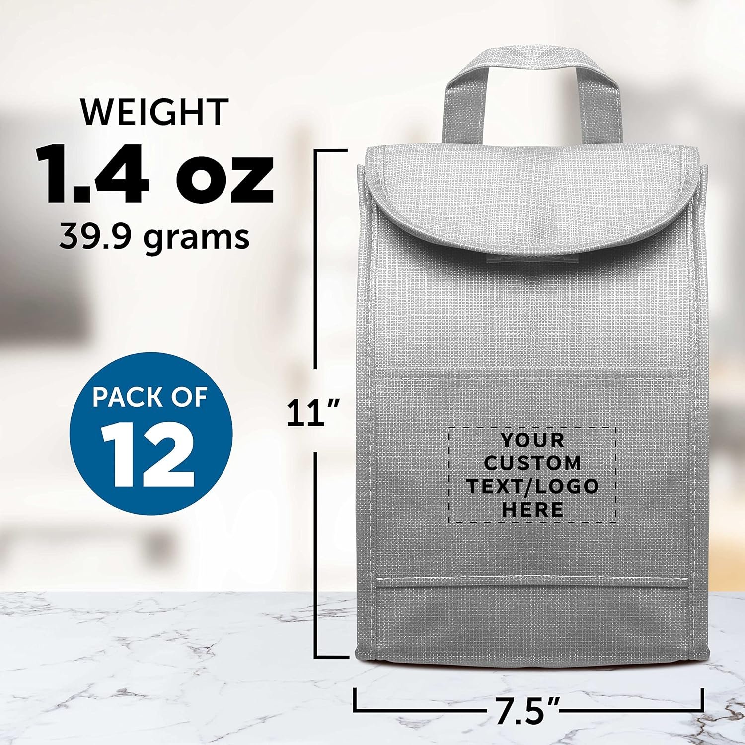Grossiste Sac à Lunch Isolé Personnalisé avec Brillance, Pack de 12 - Fabricant de Contenants de Repas, Idéal pour le Travail, le Camping et Événements Extérieurs - OEM, Blanc Grossiste Sac à Lunch Isolé Personnalisé avec Brillance, Pack de 12 - Fabricant de Contenants de Repas, Idéal pour le Travail, le Camping et Événements Extérieurs - OEM, Blanc