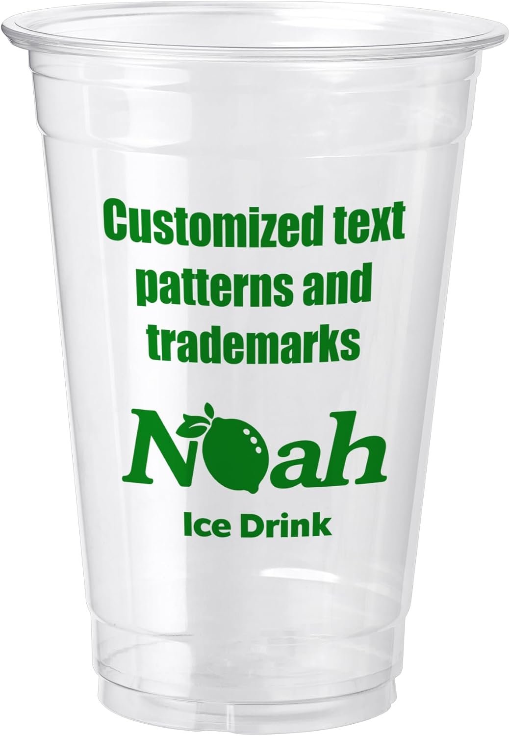 Grossiste en gobelets plastiques personnalisés avec logo – Gobelets jetables transparents de 12oz/16oz, 100 unités, parfaits pour le café glacé, les smoothies, les événements, les fêtes, et le branding d'entreprise. Fournisseur pour une personnalisation facile et marquage professionnel. OEM disponible.