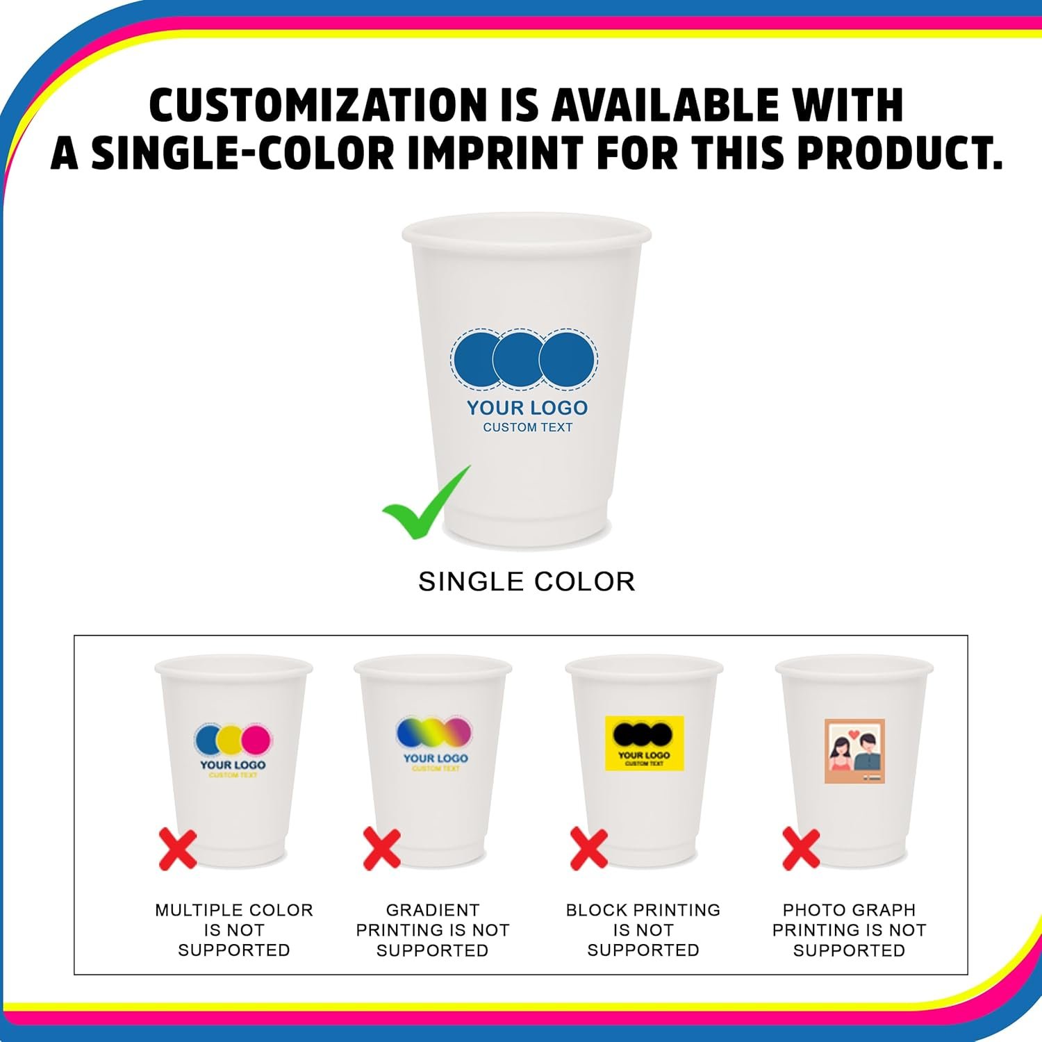 Grossiste de tasses en papier double paroi 12 Oz personnalisées avec logo pour boissons chaudes et froides, fabricant pour événements, vente en gros (QTÉ 100) Grossiste de tasses en papier double paroi 12 Oz personnalisées avec logo pour boissons chaudes et froides, fabricant pour événements, vente en gros (QTÉ 100)