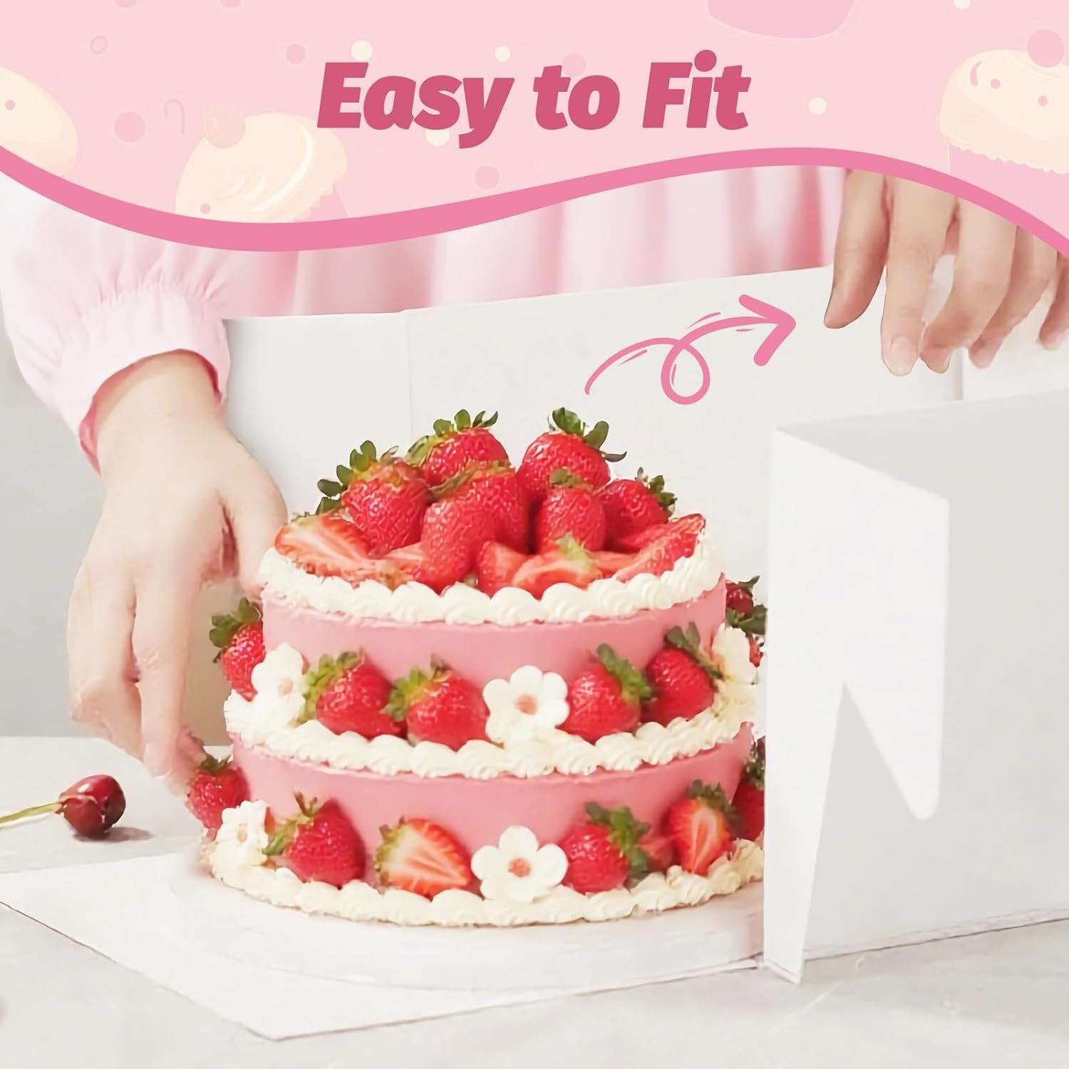 Grossiste en Vrac Boîtes à Gâteau 15pcs 10x10x8 Pouces avec Fenêtre, Boîtes Blanches de Pâtisserie, Boîtes à Cookies Large, Stickers Inclus, Boîtes pour Gâteau, Macarons, Donuts, Tartes, Cookies, Mariage, Anniversaire, OEM Grossiste en Vrac Boîtes à Gâteau 15pcs 10x10x8 Pouces avec Fenêtre, Boîtes Blanches de Pâtisserie, Boîtes à Cookies Large, Stickers Inclus, Boîtes pour Gâteau, Macarons, Donuts, Tartes, Cookies, Mariage, Anniversaire, OEM