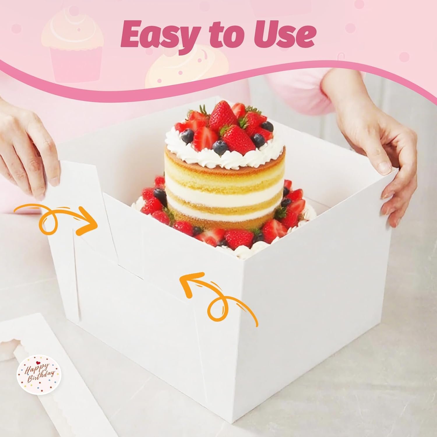Grossiste en Vrac Boîtes à Gâteau 15pcs 10x10x8 Pouces avec Fenêtre, Boîtes Blanches de Pâtisserie, Boîtes à Cookies Large, Stickers Inclus, Boîtes pour Gâteau, Macarons, Donuts, Tartes, Cookies, Mariage, Anniversaire, OEM Grossiste en Vrac Boîtes à Gâteau 15pcs 10x10x8 Pouces avec Fenêtre, Boîtes Blanches de Pâtisserie, Boîtes à Cookies Large, Stickers Inclus, Boîtes pour Gâteau, Macarons, Donuts, Tartes, Cookies, Mariage, Anniversaire, OEM