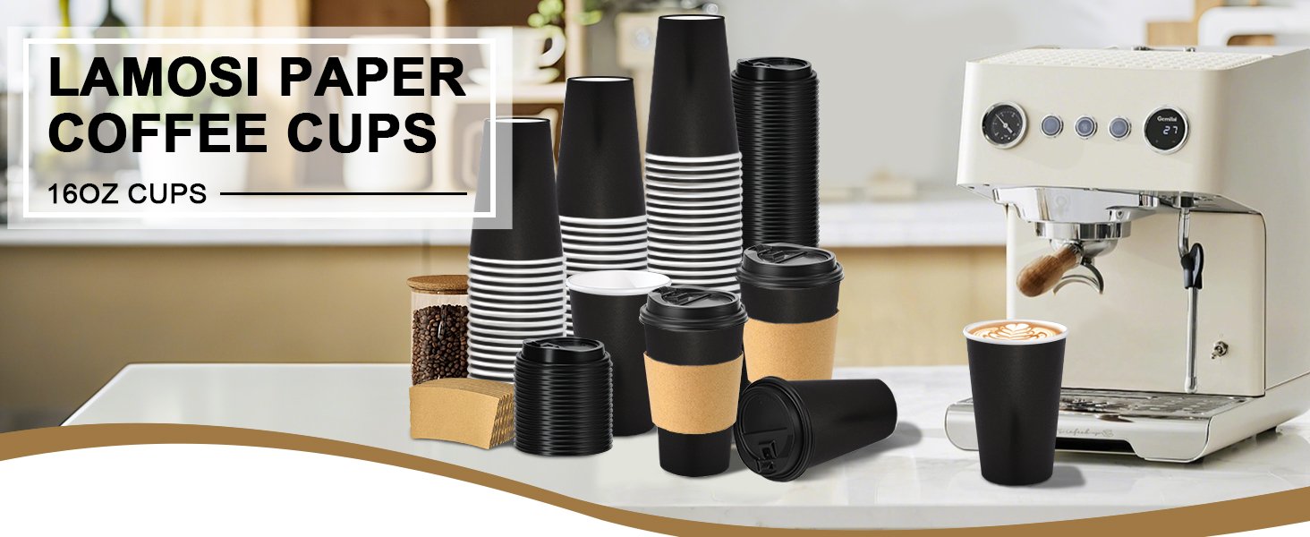 Grossiste gobelets à café jetables 16 oz 100 pièces avec couvercles et manchons, Fabricant de gobelets noirs étanches pour boissons chaudes et froides, Vente en gros de gobelets à emporter pour la maison, le bureau, les fêtes et les voyages. Grossiste gobelets à café jetables 16 oz 100 pièces avec couvercles et manchons, Fabricant de gobelets noirs étanches pour boissons chaudes et froides, Vente en gros de gobelets à emporter pour la maison, le bureau, les fêtes et les voyages.