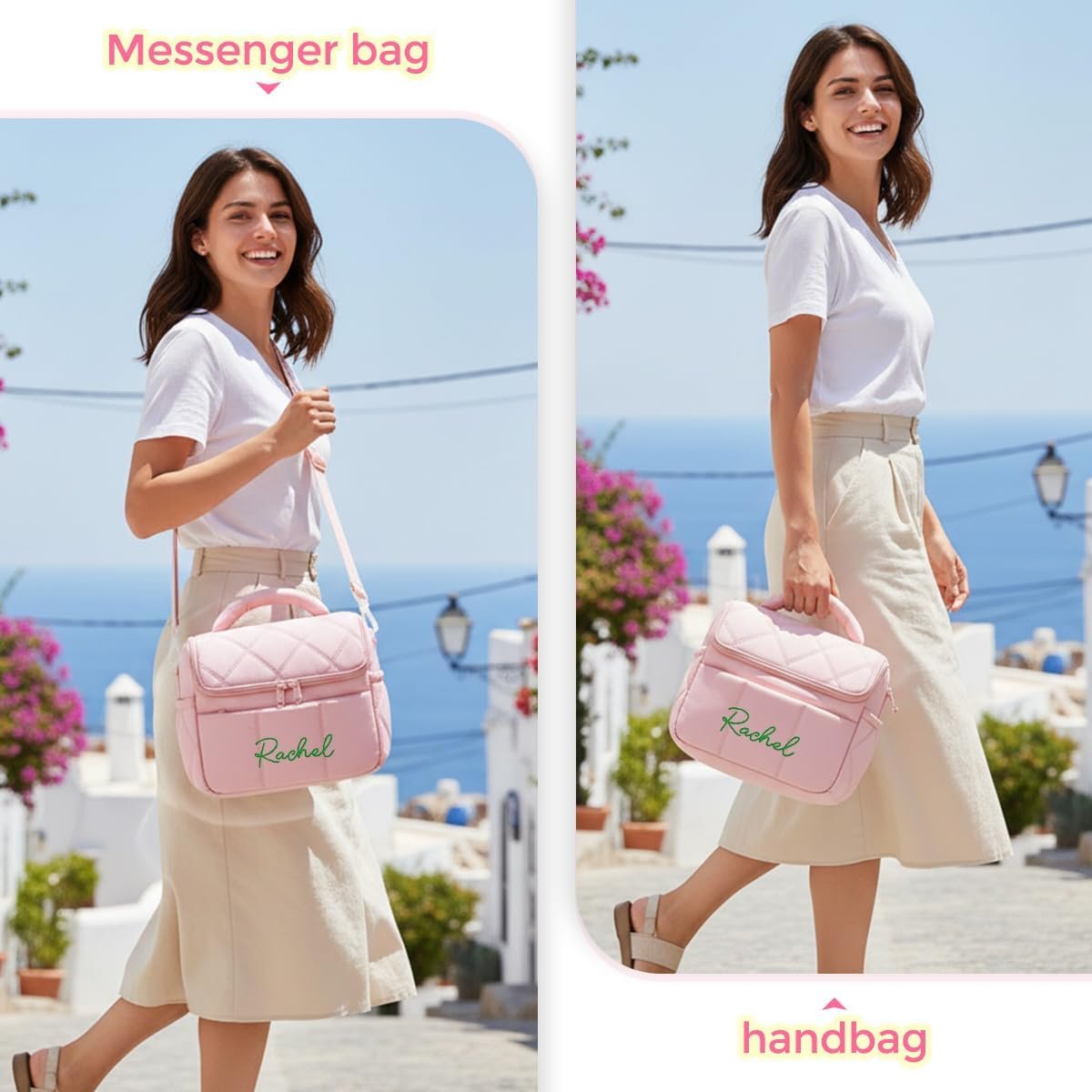 Grossiste Sacs à Lunch Personnalisés Insulés avec Nom Brodé, Fournisseur de Sacs à Lunch Réutilisables Étanches pour le Travail et les Voyages, Logo Personnalisé (Rose) Grossiste Sacs à Lunch Personnalisés Insulés avec Nom Brodé, Fournisseur de Sacs à Lunch Réutilisables Étanches pour le Travail et les Voyages, Logo Personnalisé (Rose)