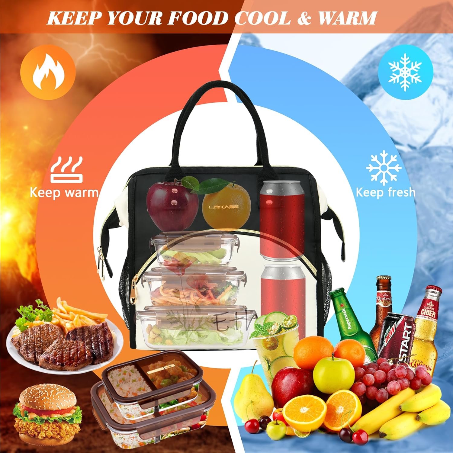 Lunch Box Personnalisée avec Logo, Sac Isotherme Reusable pour Adultes avec Nom et Fleurs de Naissance, Grossiste en Vente en Gros, Sac de Récipient Étanche pour Travail, Pique-Nique et Voyage. Lunch Box Personnalisée avec Logo, Sac Isotherme Reusable pour Adultes avec Nom et Fleurs de Naissance, Grossiste en Vente en Gros, Sac de Récipient Étanche pour Travail, Pique-Nique et Voyage.