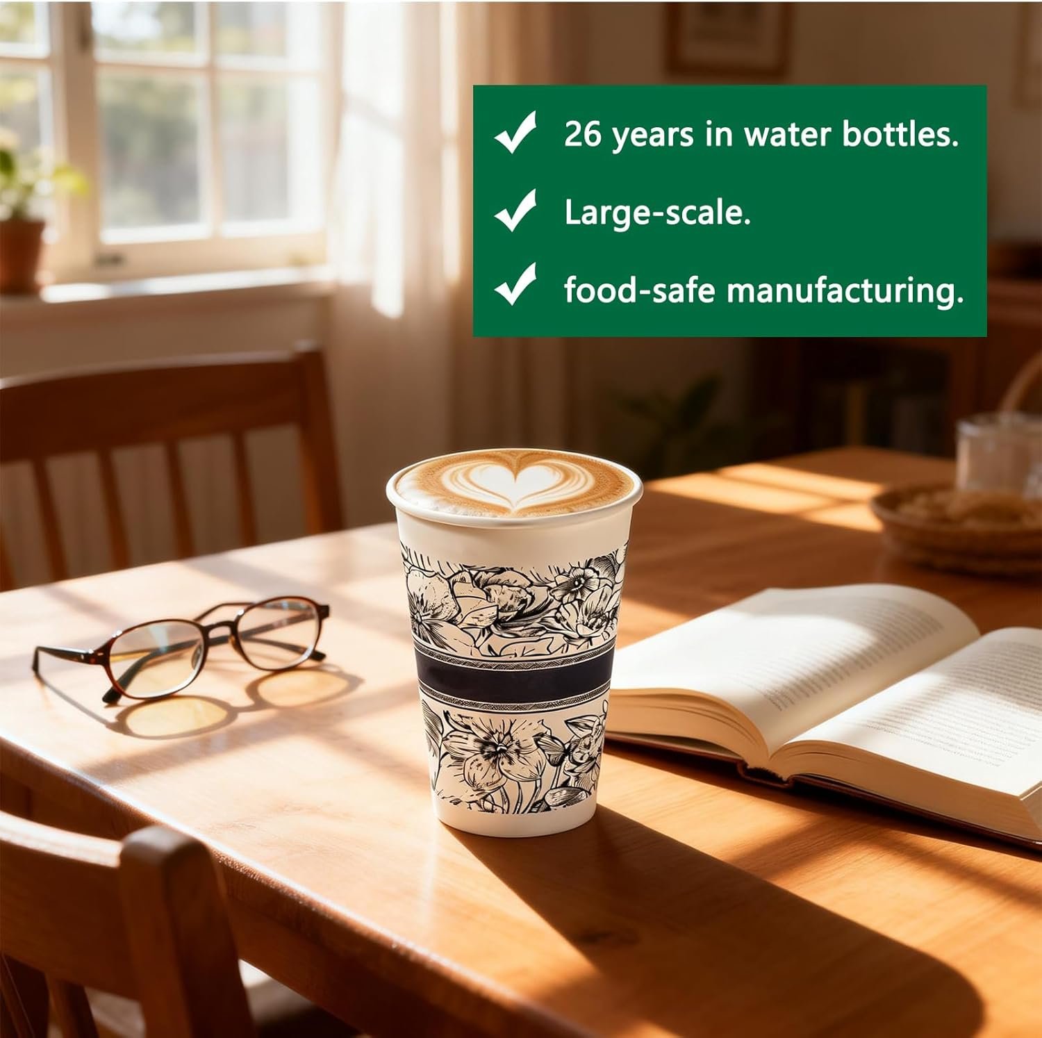 Grossiste de gobelets en papier personnalisés avec logo, 8/12/16 oz, gobelets jetables robustes et étanches pour boissons chaudes et froides, fournisseur idéal pour cafés, bureaux et restaurants - Vente en gros de 1000 unités. Grossiste de gobelets en papier personnalisés avec logo, 8/12/16 oz, gobelets jetables robustes et étanches pour boissons chaudes et froides, fournisseur idéal pour cafés, bureaux et restaurants - Vente en gros de 1000 unités.