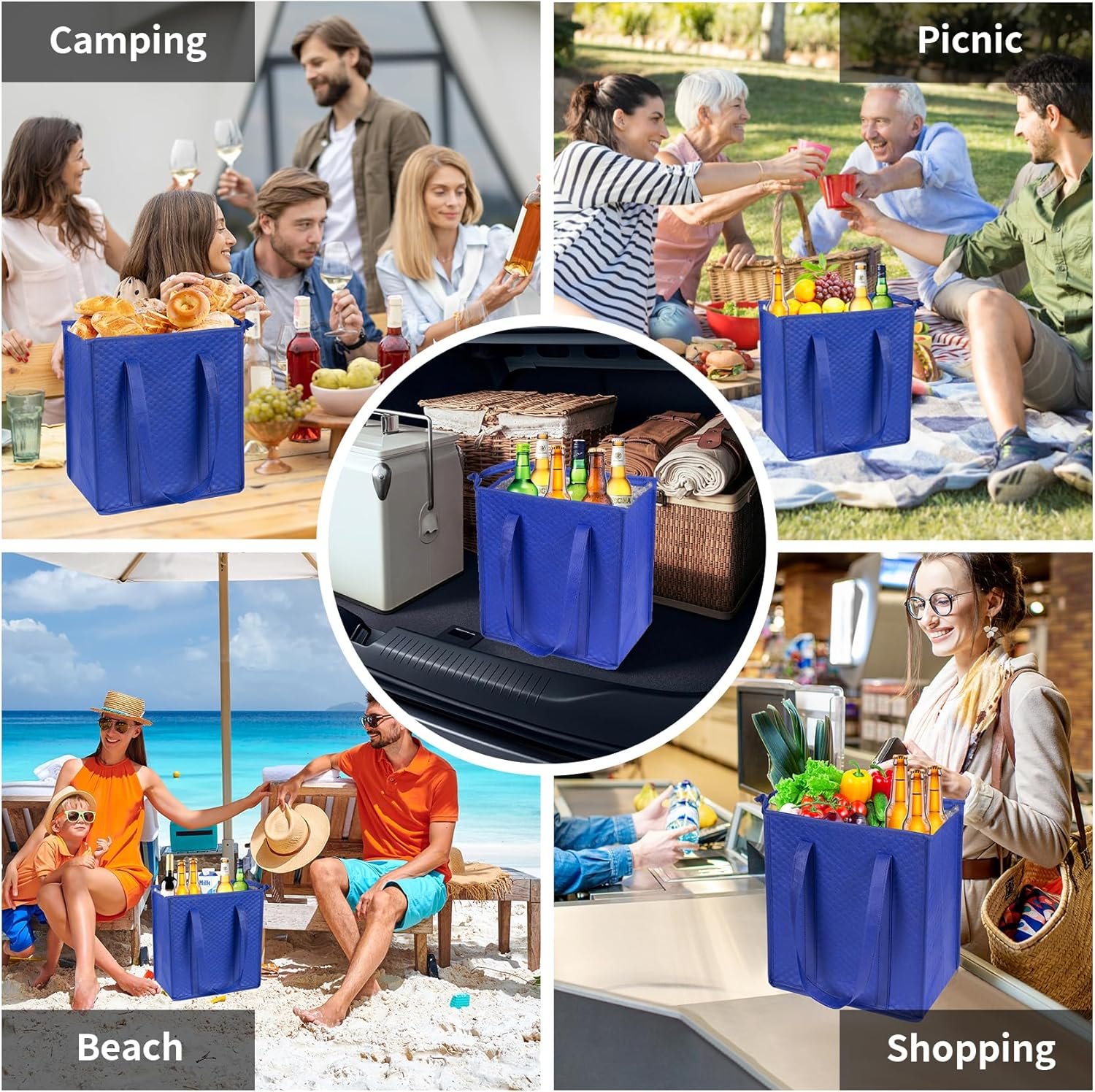 Grossiste Sacs Isolés pour Alimentation avec Fermeture Éclair, Sac de Course Thermique pour Nourriture Surgelée, Fabricant de Sacs Isothermes en Vrac Grossiste Sacs Isolés pour Alimentation avec Fermeture Éclair, Sac de Course Thermique pour Nourriture Surgelée, Fabricant de Sacs Isothermes en Vrac