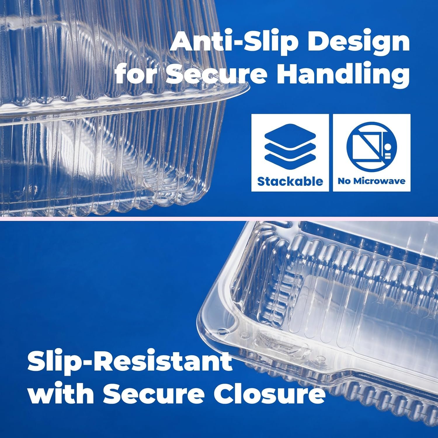 Grossiste Conteneurs en Plastique Clamshell 25 Pack 9” x 5.5” x 3.6” Idéal pour Pâtisserie Fruits Sandwiches, Logo Personnalisé, Fabricant Fournisseur Vente en Gros Grossiste Conteneurs en Plastique Clamshell 25 Pack 9” x 5.5” x 3.6” Idéal pour Pâtisserie Fruits Sandwiches, Logo Personnalisé, Fabricant Fournisseur Vente en Gros