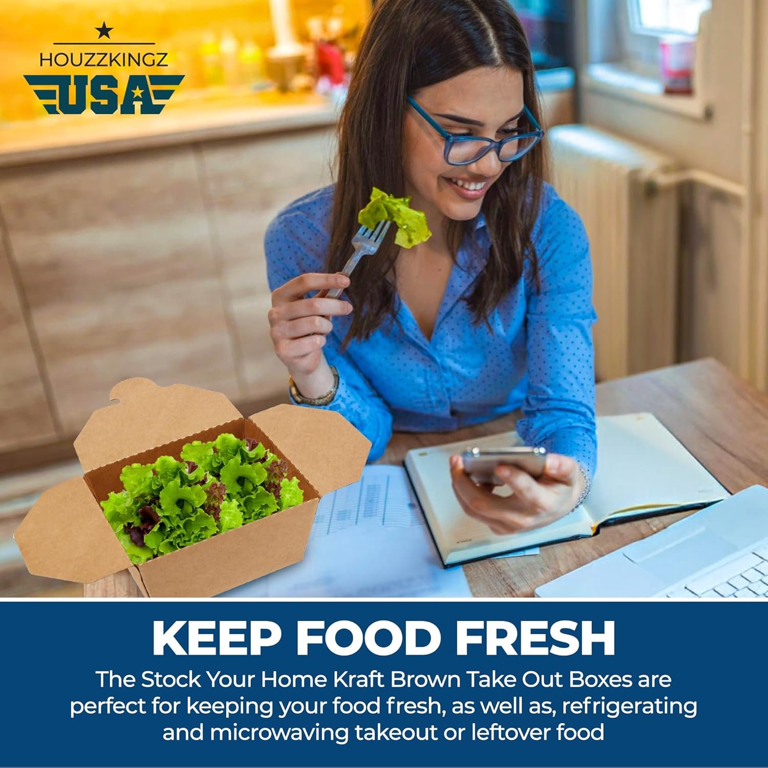 Grossiste Boîtes en Carton à Emporter pour Nourriture [Pack de 50 - 30 Oz], Containers à Emporter Personnalisés | Fabricant d'Emballages Jetables pour Déjeuners, Vente en Gros de Boîtes à Nourriture Pour Livraison et Restauration