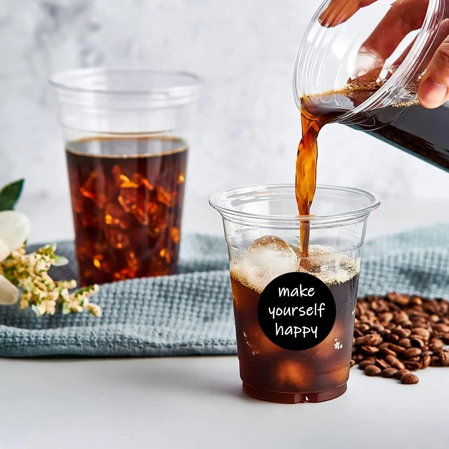 Grossiste en gobelets en plastique transparents jetables 12/16/20oz avec couvercles et paille, cups personnalisés pour café, boissons douces et étiquettes autocollantes pour événement, mariage, entreprise (16oz (500ml)), Fournisseur de solutions avec logo personnalisé, Vente en Gros. Grossiste en gobelets en plastique transparents jetables 12/16/20oz avec couvercles et paille, cups personnalisés pour café, boissons douces et étiquettes autocollantes pour événement, mariage, entreprise (16oz (500ml)), Fournisseur de solutions avec logo personnalisé, Vente en Gros.