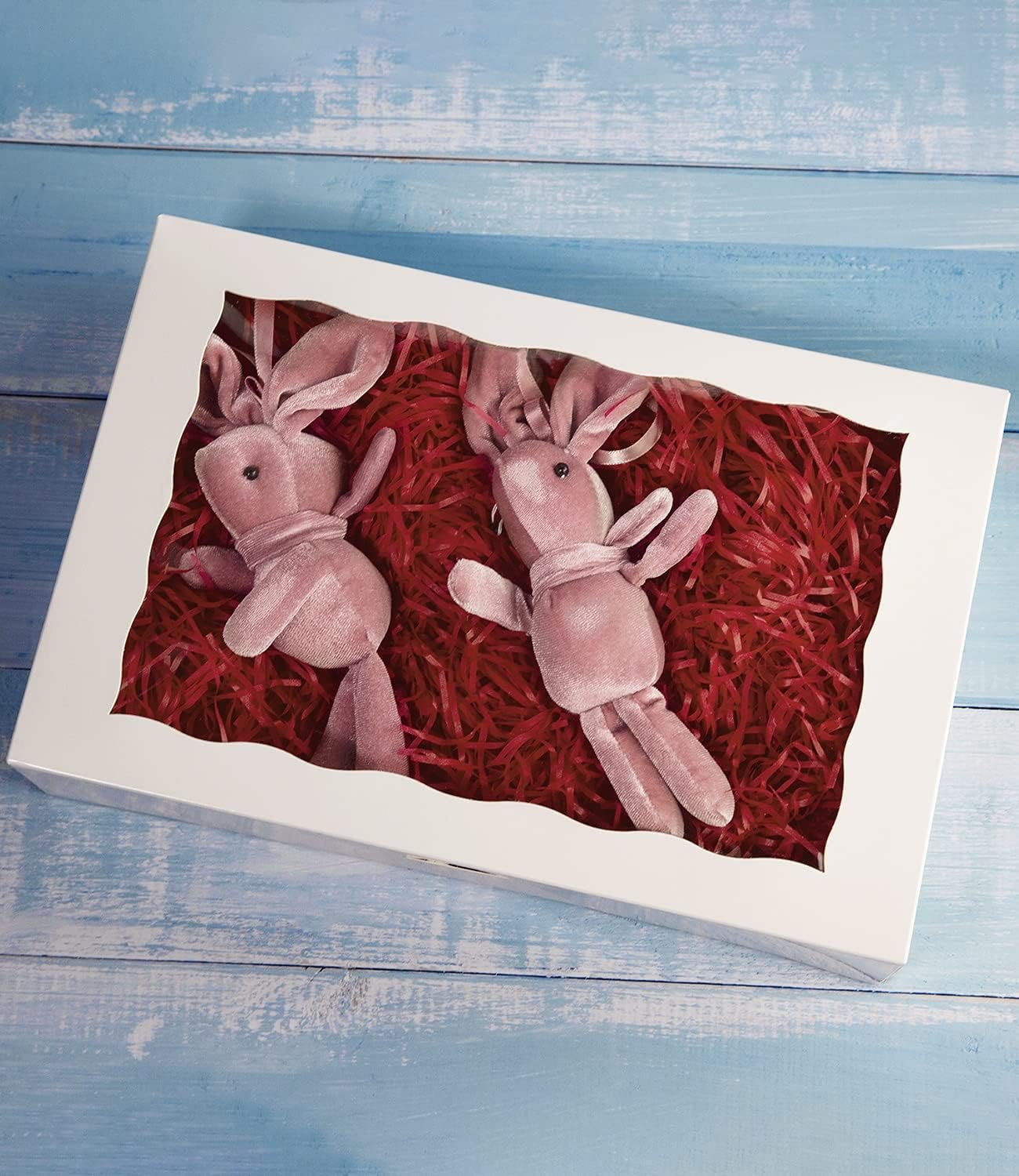 Grossiste Boîte à pâtisserie blanche 15-Pack 12x8x2,5 pouces pour beignets, muffins avec couvercle à fenêtre - Fabricant de boîtes à douceurs en papier auto-déployantes, OEM, pack de 15.