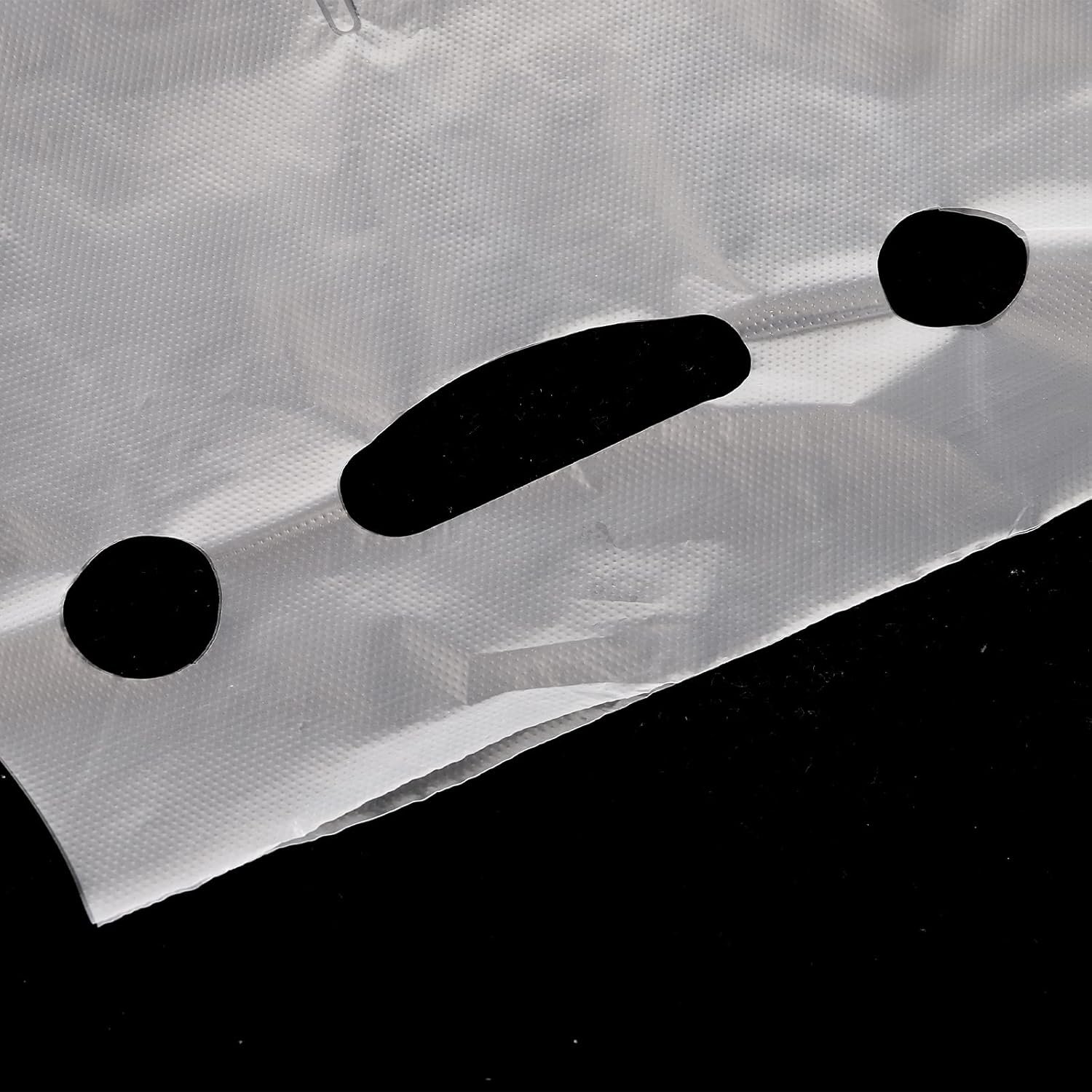 Grossiste en sacs en plastique transparents de 200 pièces avec poignée, 12