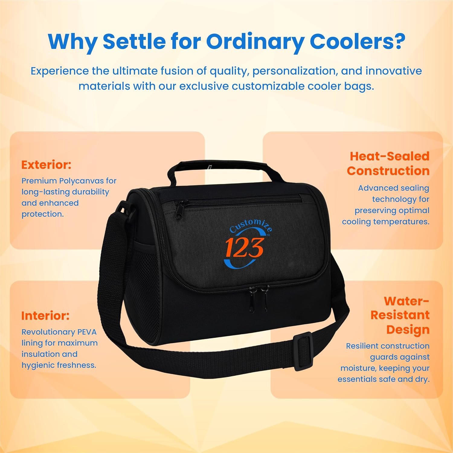 Sac isotherme personnalisé - Logotype personnalisé pour événements d'entreprise et cadeaux - Fabricant de sacs isothermes portables étanches - Contient 8 canettes de bière - 9,5 x 7,5 x 6,5 cm - Vente en gros disponible Sac isotherme personnalisé - Logotype personnalisé pour événements d'entreprise et cadeaux - Fabricant de sacs isothermes portables étanches - Contient 8 canettes de bière - 9,5 x 7,5 x 6,5 cm - Vente en gros disponible