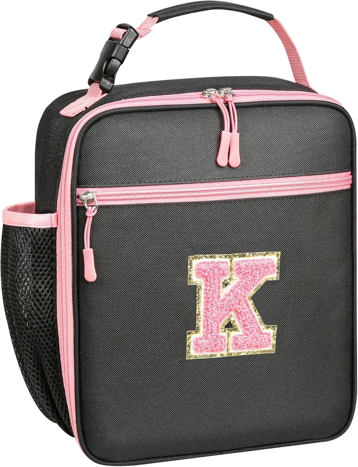 Lunch box personnalisée avec logo, sac à lunch isotherme pour filles et femmes, boîte thermos adorable pour le travail, le camping, et les cadeaux de rentrée (rose, K) - grossiste, fabricant, vente en gros.
