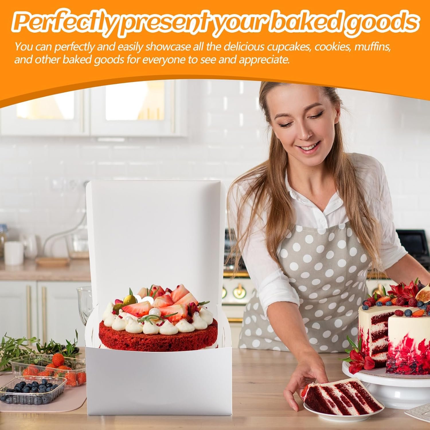 Grossiste Boîtes à Gâteau en Carton 50 Paquet de 12 x 12 x 5 Pouces pour Pâtisserie avec Logo Personnalisé en Vente en Gros Grossiste Boîtes à Gâteau en Carton 50 Paquet de 12 x 12 x 5 Pouces pour Pâtisserie avec Logo Personnalisé en Vente en Gros