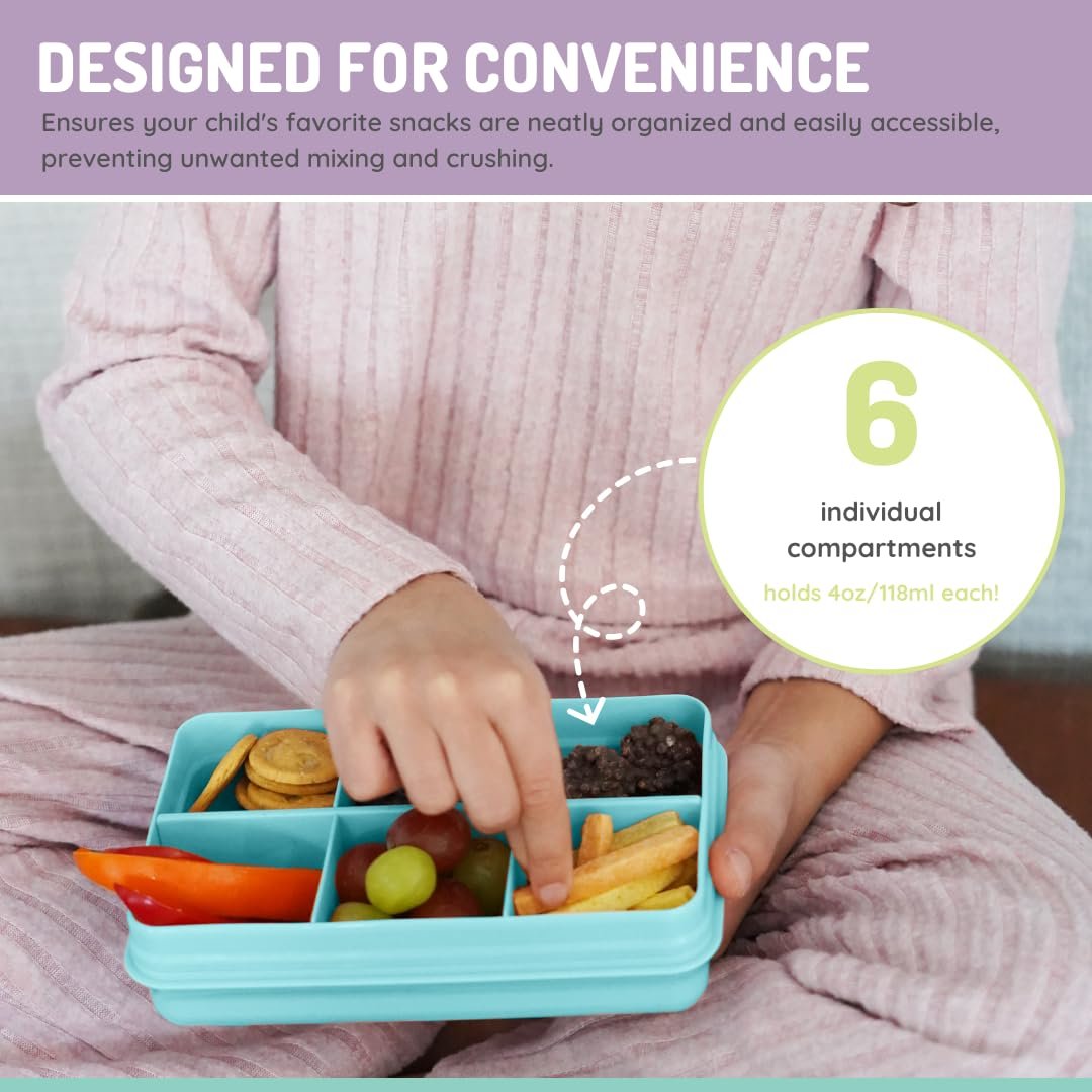 Grossiste en boîte à collations à 6 compartiments, contenant des séparateurs amovibles, stockage alimentaire sans BPA pour l'école, les voyages et les en-cas sur le pouce, avec option de logo personnalisé. Grossiste en boîte à collations à 6 compartiments, contenant des séparateurs amovibles, stockage alimentaire sans BPA pour l'école, les voyages et les en-cas sur le pouce, avec option de logo personnalisé.